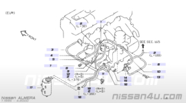 Vacuümverdamper Nissan 14950-65Y10 N15/Y10