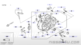 Neutraalpositieschakelaar Nissan 32006-51J60 Gebruikt.