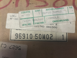 Console box-floor Nissan Sunny N13 96910-50M02 Original.
