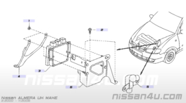 Computer/ECU Nissan Almera N16 K9K 23710-BN88A (8200334540) (8200374392)