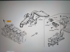 Glowplug Nissan 11065-00Q0L D40/ F24/ J10/ J11/ R51/ T32/ X82/ X83 usedpart (110650819R)