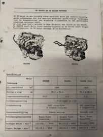 Product bulletin ''Nissan Primera model P10'' introduktie mededeling. Gebruikt.