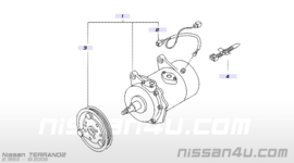 Compressor-cooler Nissan Terrano2 R20 92600-0F001 Used part.