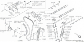 Nokkenas SR16VE Nissan Pulsar JN15 13020-1N519 Origineel.