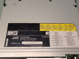 JVC KD-R501 radio GE33588-001A Gebruikt.