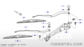 Blade windshield wiper 530mm Nissan 28890-2F010 N16/ P11/ WP11