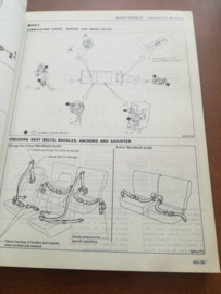 Service manual '' Model N10 series Engine '' Nissan Datsun Cherry N10
