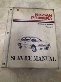 Service manual '' model P10 series volume 2'' Nissan Primera P10 ''successor of SM1E-1P10E0E'' Used part.