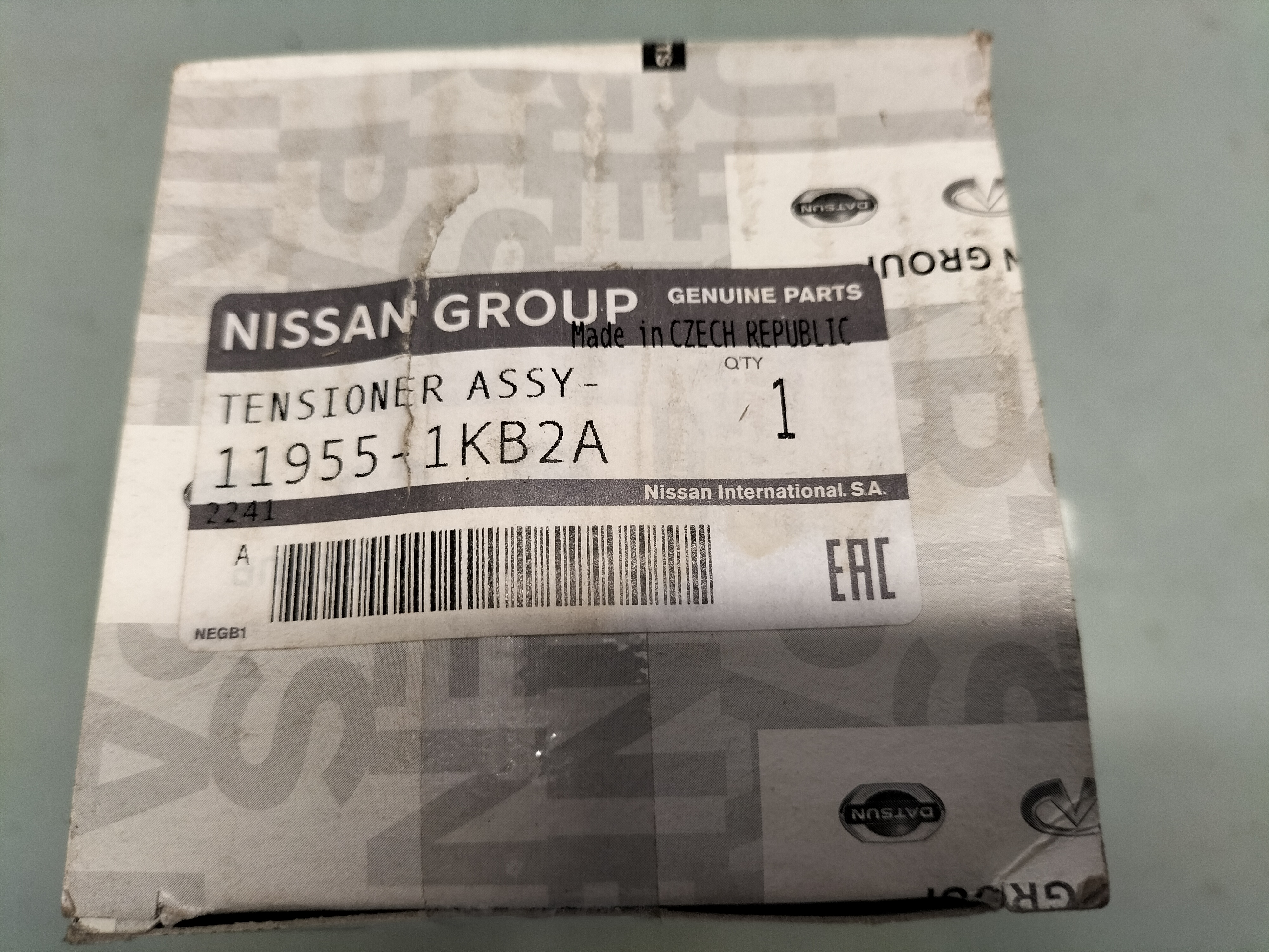 tensioner K9K Nissan 11955-1KB2A C13/ J11 used