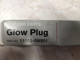Gloeibougie TD25 Nissan King Cab D22 11065-0W801 Origineel.