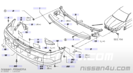 Voorbumper Nissan Primera P11/WP11 62022-9F500