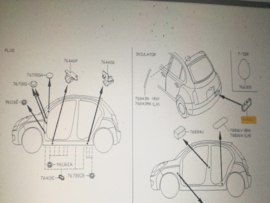 Ventilatierooster Nissan 77008-AX60A E11/K12