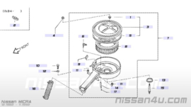 Luchtfilter Nissan Micra K10 16546-01B00