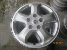 Aluminium velgen 5 x 114,3 16 inch origineel Renault