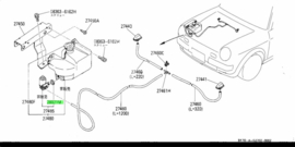 Packing washer motor Nissan 28921-03E01 C32/ D21/ J30/ K10/ N12/ N13/ S13/ S14/ U11/ WD21/ Y60/ Z31/ Z32 Original.