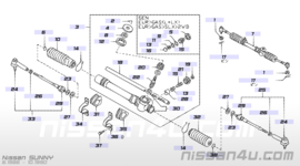 Stuurkogel Nissan Sunny B12/ N13 48520-50A25