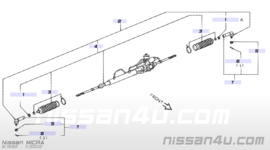 Stuurhuis Nissan Micra K11 49001-1F705