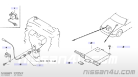 Druksensor GA14DS/GA16DS Nissan 25085-61J00 B13/ N14/ P10/ W10/ Y10 Gebruikt.