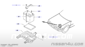 Accumontagestang Nissan Bluebird T72 24425-89900 Gebruikt