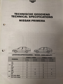 Brochure Nissan Primera P11 20250319
