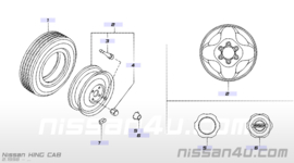 Naafdop Nissan King Cab D22/ LCD22 40315-0W200 Origineel