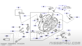 Neutraalpositieschakelaar Nissan 32006-51J60 K11/ N14/ N15/ P11/ W10/ WP11/ Y10 Origineel