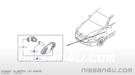 Zijknipperlicht Nissan Almera N16 26160-BM400 Gebruikt.