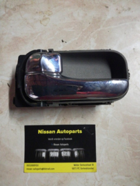 Handle door inside, left-hand Nissan 80671-9F500 N16/ P11/ V10/ WP11 Used part.
