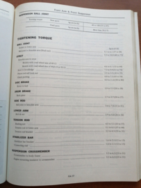 Service manual '' Model B310 series '' Chassis and Body SM8E-B310G0