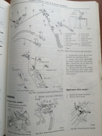 Service manual '' Model 810 series chassis and body '' Datsun Bluebird SM6E-0810G0 Used part.