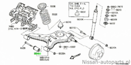 Bus draagarm achter Nissan 55045-01A05 B11/ N12 Origineel.