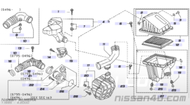 Luchtaanvoerslang CD20 Nissan 16578-8E100 N15/Y10 16578-8E100