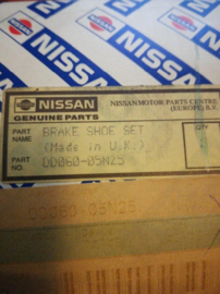 Remschoenset Nissan DD060-05N25 D21/D22/D40/E24/GC22/R50/WD21