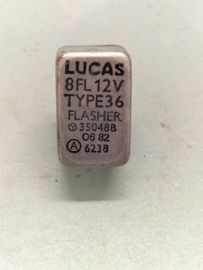 Knipperlichtrelais Lucas 8FL 12V Type36 flasher 35048B (20250917) Nieuw.