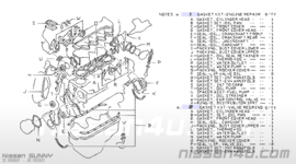 Cilinderkoppakkingset E13S Nissan 11042-01A26 B11/ N10/ N12