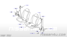 Veiligheidsgordel rechtsvoor Nissan 100NX B13 86844-70Y03