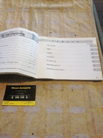Instructieboekje ''Nissan Primastar X83'' OM2D-0X83E1E