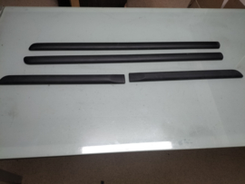 Zwarte sierlijstenset Nissan Micra K12 KE760-AX520 Orgineel.