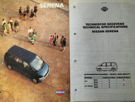 Brochure Nissan Serena C23 1995 20250319