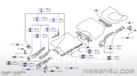 Sleepoog Nissan Almera N15 51111-0N010