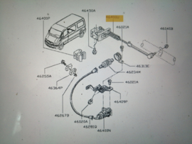 Remkrachtverdeler Nissan Interstar X70 46400-00Q1M Origineel.