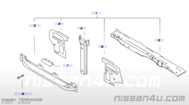 Vertikale steun radiateurframe Nissan Terrano2 R20 62550-0F000