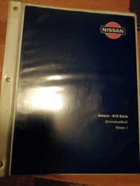 Servicehandboek Almera - N15 serie Volume 1