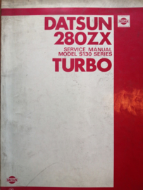 Service manual '' Model S130 series Datsun 280ZX Turbo '' SM3E-S13SE0