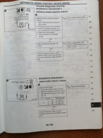 Service manual '' Model A32 series supplement-III '' Nissan Maxima A32 SM7E-A32SE0