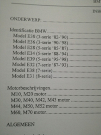 Cursusboek '' motormanegementsystemen'' Volume 1