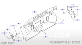 Zijafscherming dashboard links Nissan 66901-65Y03 B13/ N14 (66901-65Y00)