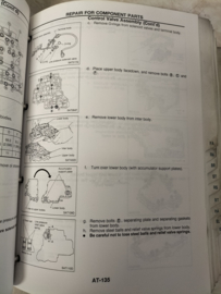 Service manual '' Model P11 series '' Volume 2 SM6E-0P11E0E + Volume 1+ 2 SM7E-P11SE0E supplement II Nissan Primera P11 pre-Facelift. Used part.
