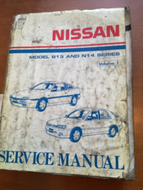 Service manual '' model B13 and N14 series volume 1'' Nissan 100NX B13 / Nissan Sunny N14  SM1E-1N4BG0