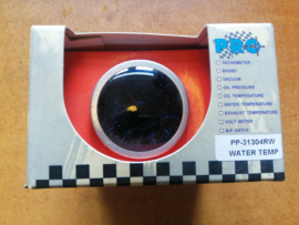 DFI Amber/White Smoke Lens Gauge 52mm - water temperature - #208052